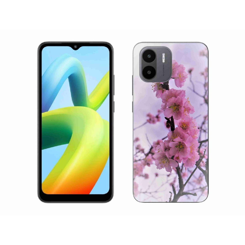 Gelový kryt mmCase na Xiaomi Redmi A1/Redmi A2 - květiny 7