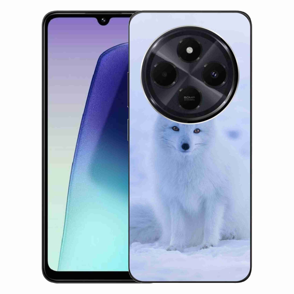 Gelový kryt mmCase na Xiaomi Redmi 14C/Poco C75 - polární liška