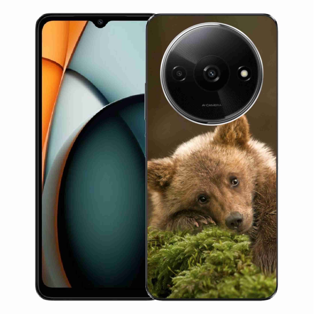Gelový kryt mmCase na Xiaomi Redmi A3 - medvěd