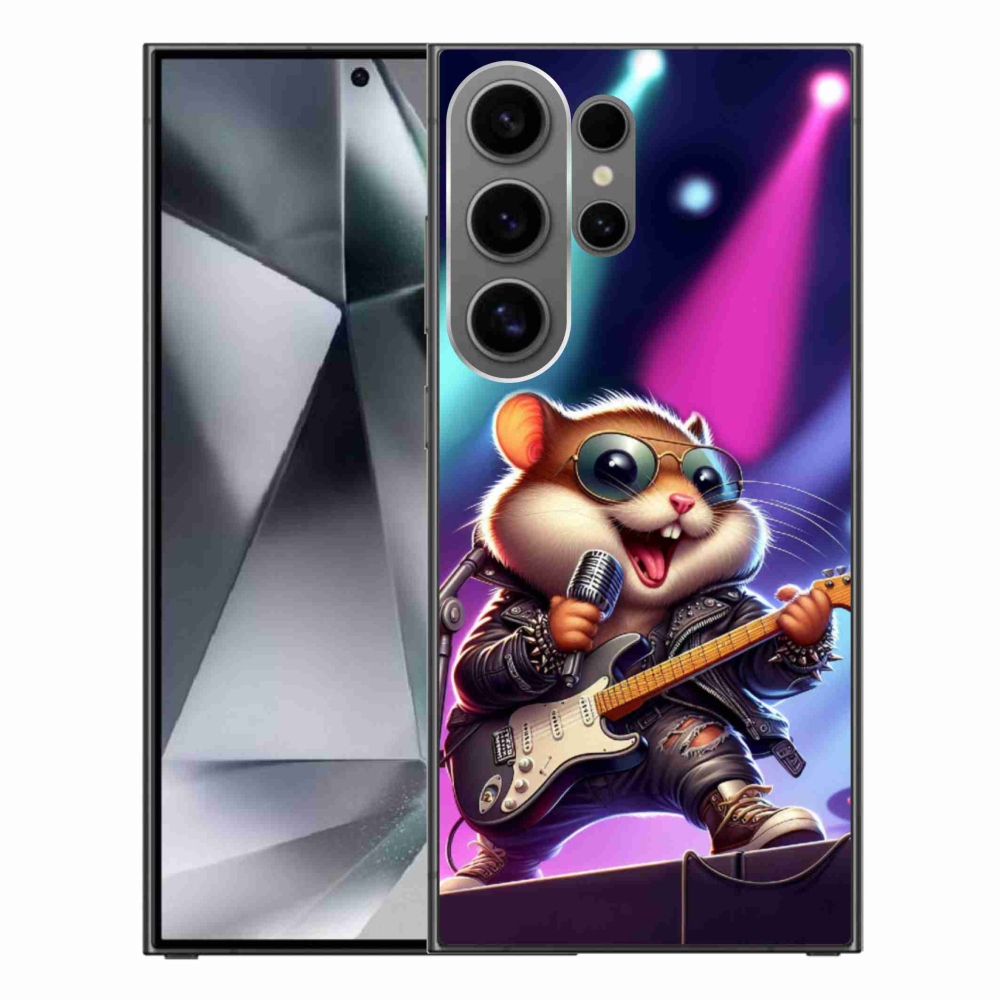 Gelový kryt mmCase na Samsung Galaxy S24 Ultra - křeček rocker