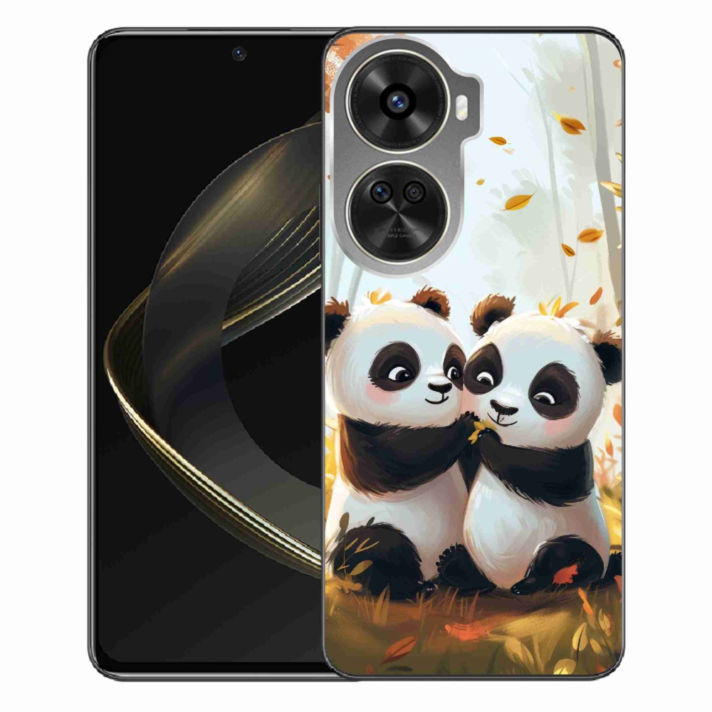 Gelový kryt mmCase na Huawei Nova 12 SE - pandy