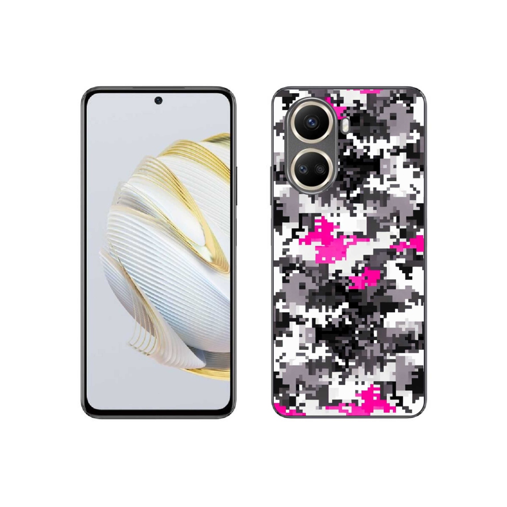 Gelový kryt mmCase na Huawei Nova 10 SE - maskáčový vzor 4