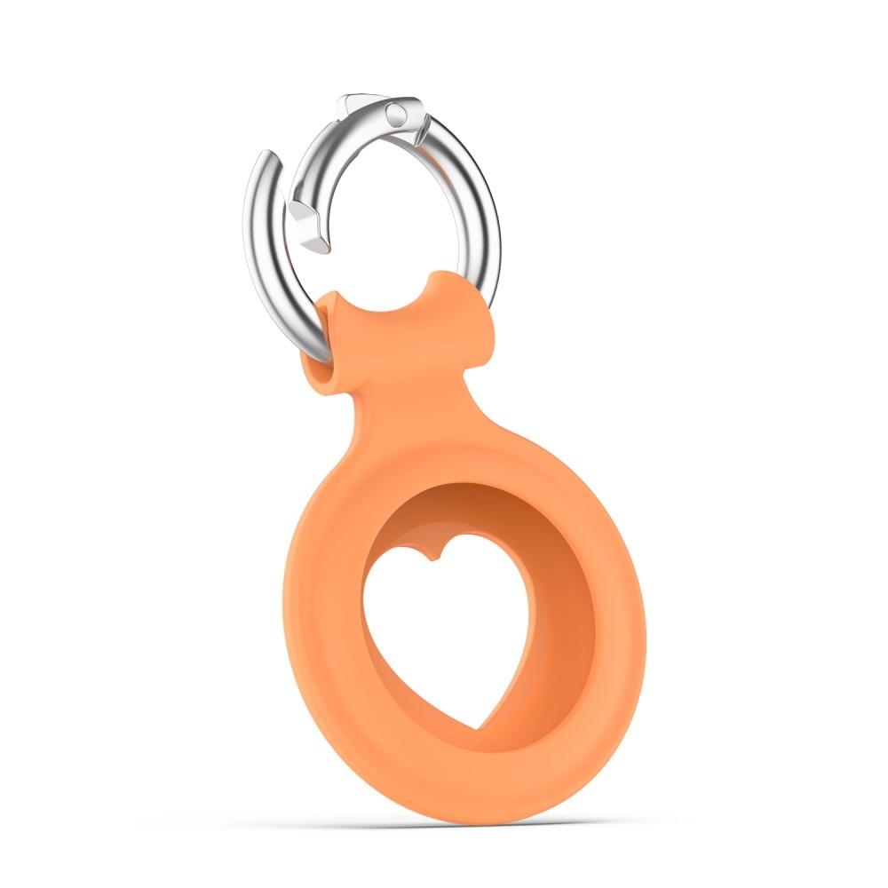 Love silikonový obal pro Apple AirTag - oranžový