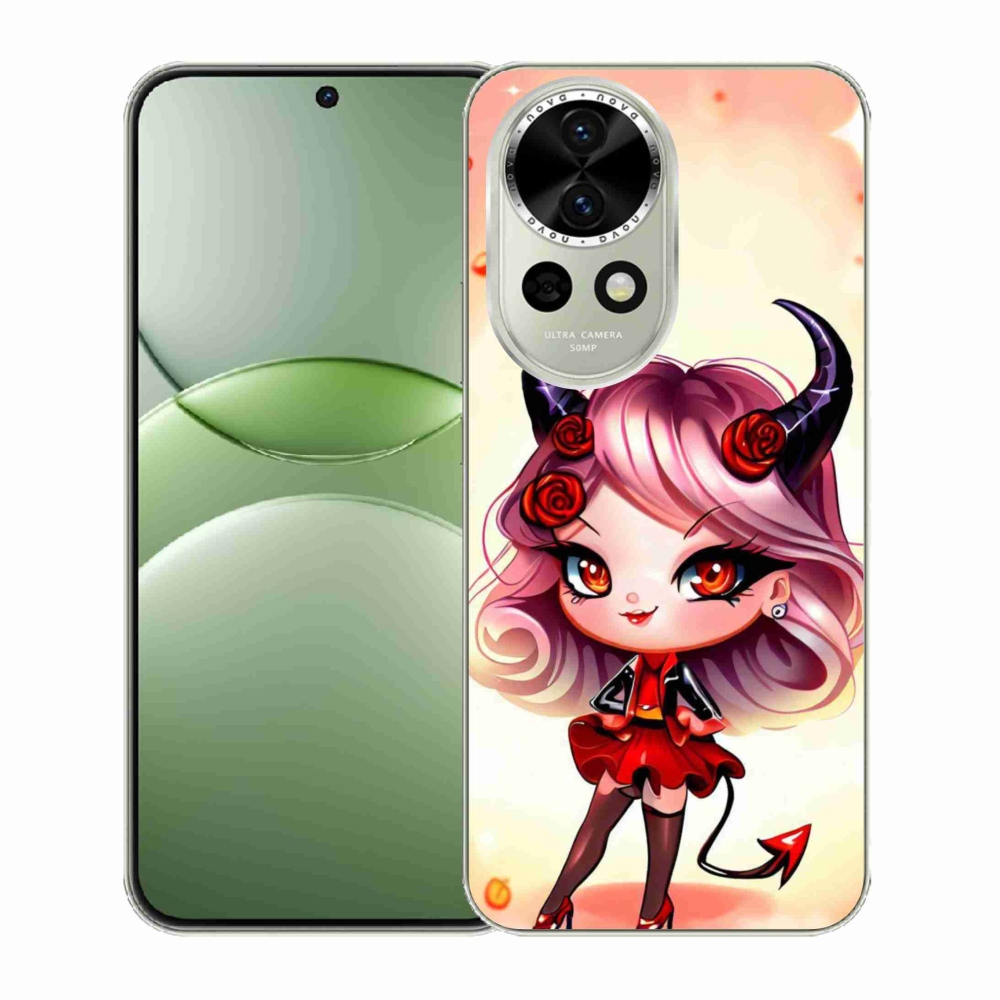 Gelový kryt mmCase na Huawei Nova 13 5G - kreslená čertice