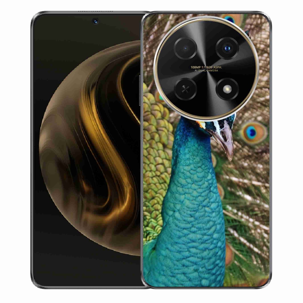 Gelový kryt mmCase na Huawei Nova 12i - páv