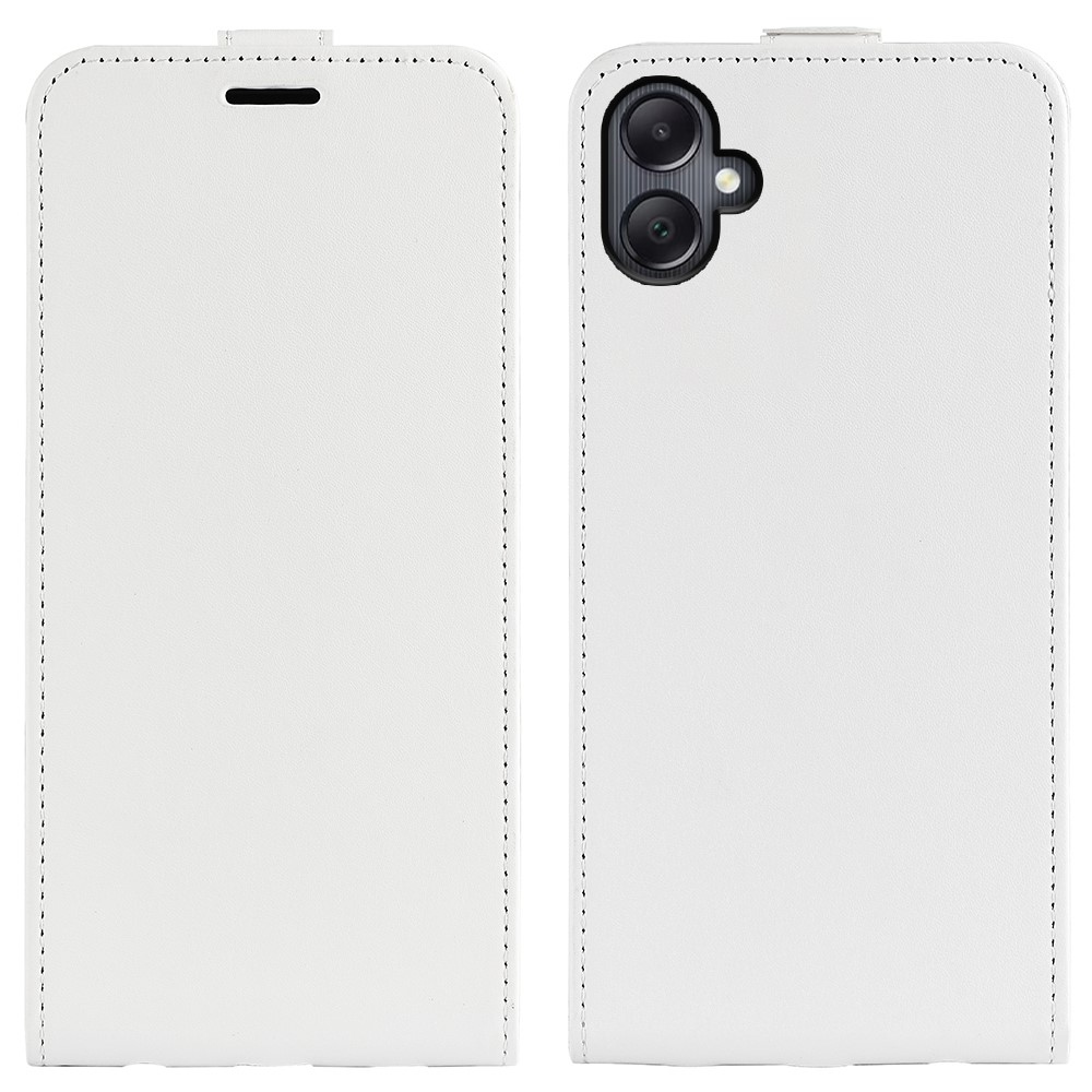 Vertical knížkové pouzdro na Samsung Galaxy A06 4G - bílé