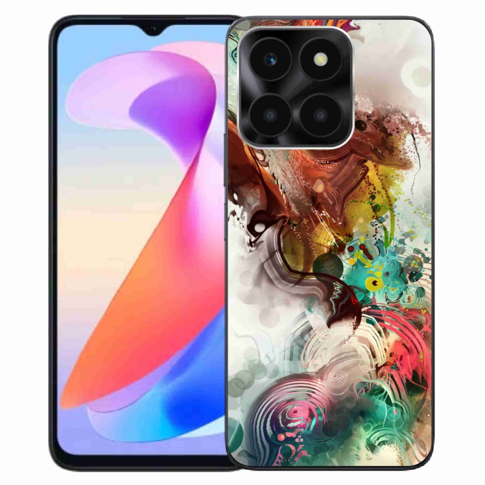 Gelový kryt mmCase na Honor X6a - abstrakt 1