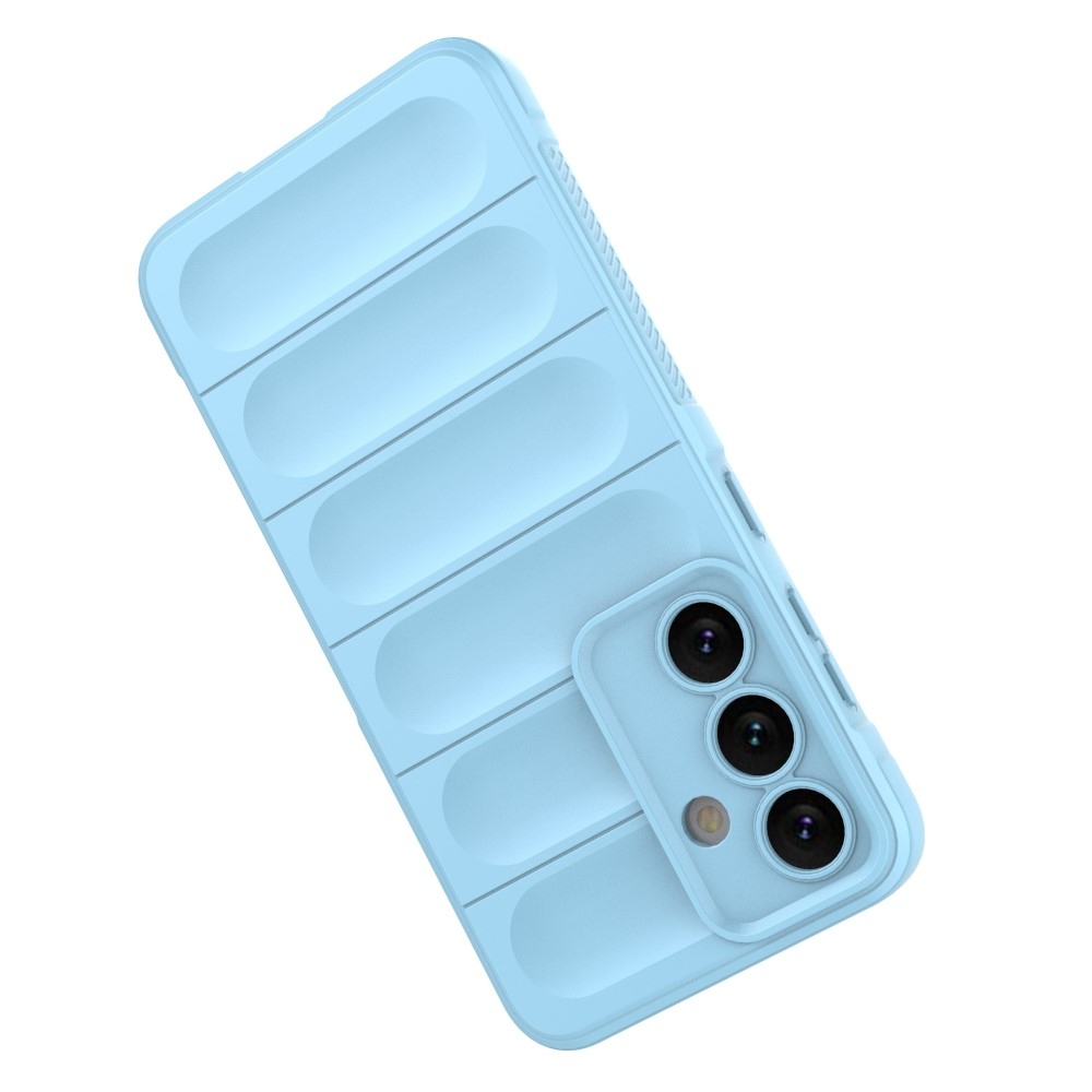 Rugg odolný gelový obal na Samsung Galaxy S24 - světlemodrý