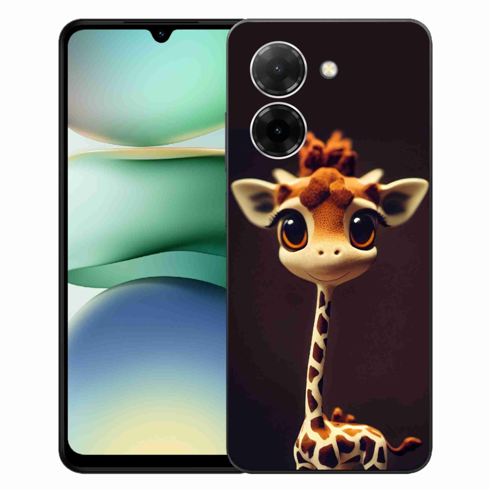 Gelový kryt mmCase na Xiaomi Redmi A5 (171.7x77.8x8.3mm) - malá žirafa