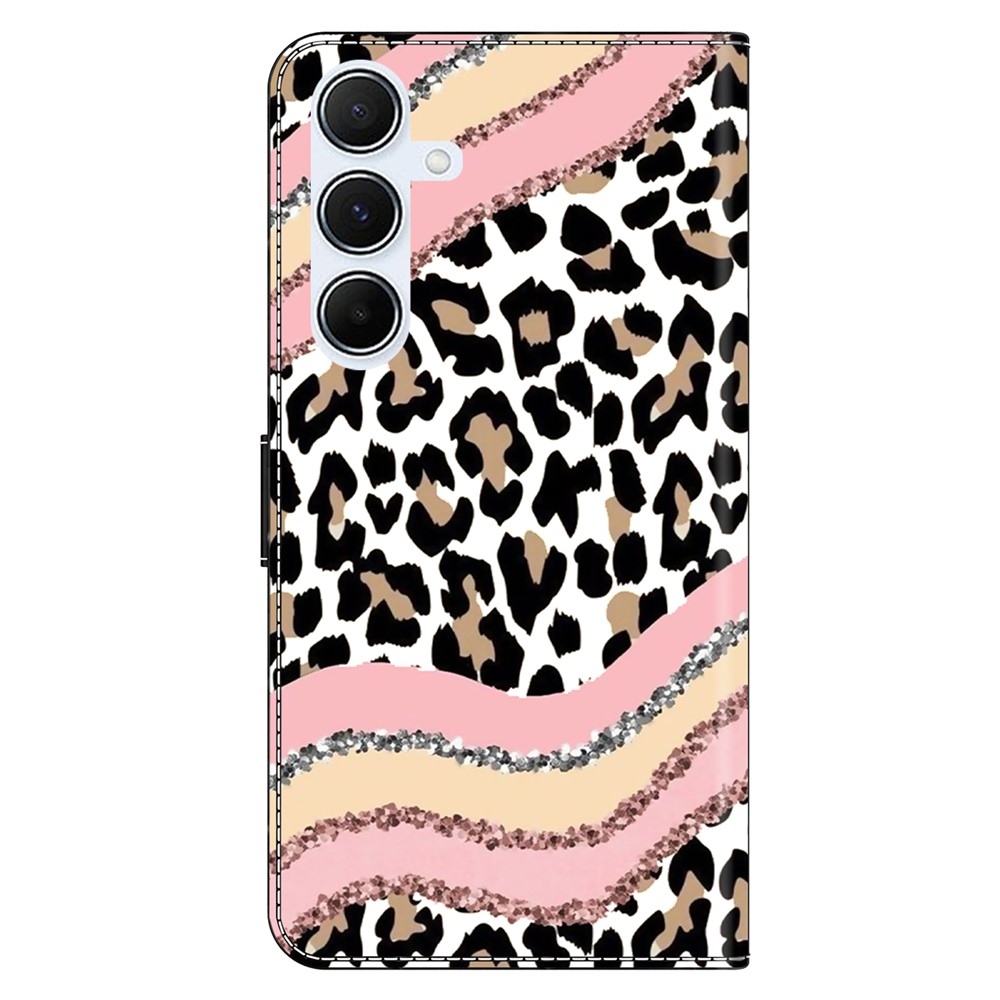 Firmly knížkové pouzdro na Samsung Galaxy A17 5G/A26 5G - leopardí vzor