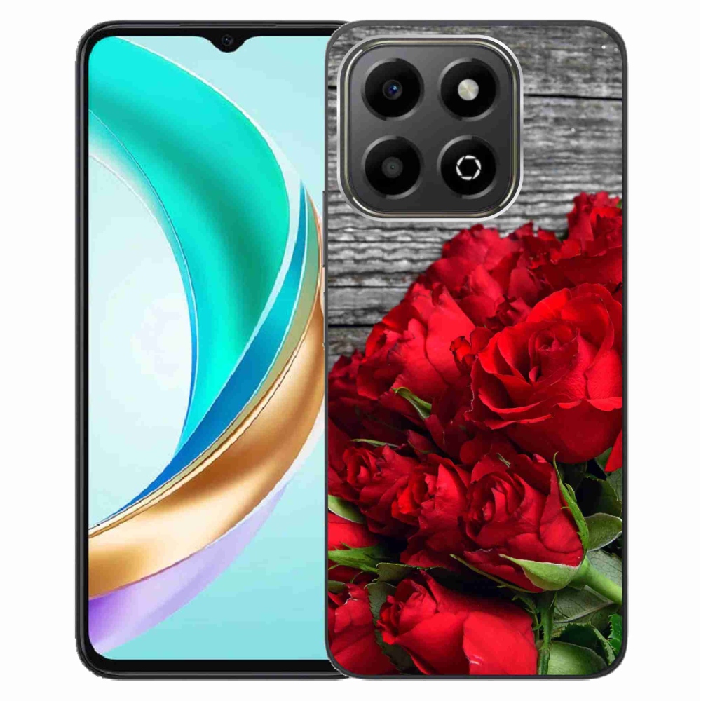 Gelový kryt mmCase na Honor X6b - červené růže
