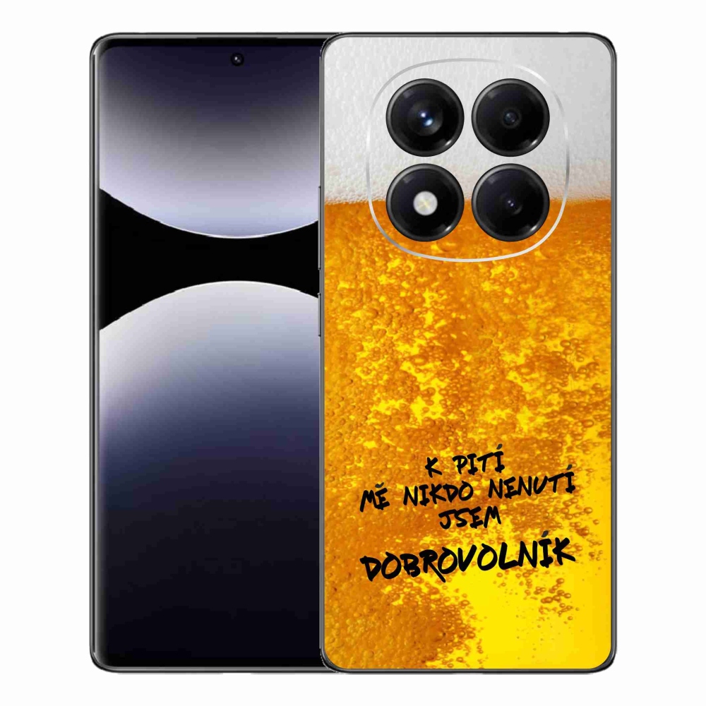 Gelový kryt mmCase na Xiaomi Redmi Note 14 Pro - pivní motiv 4