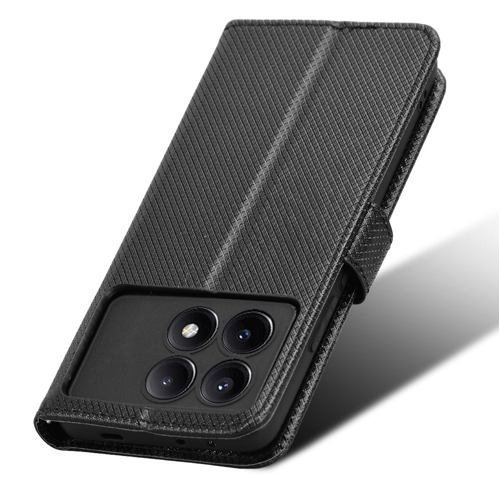 Wrist knížkové pouzdro na Xiaomi Poco X6 Pro 5G - černé