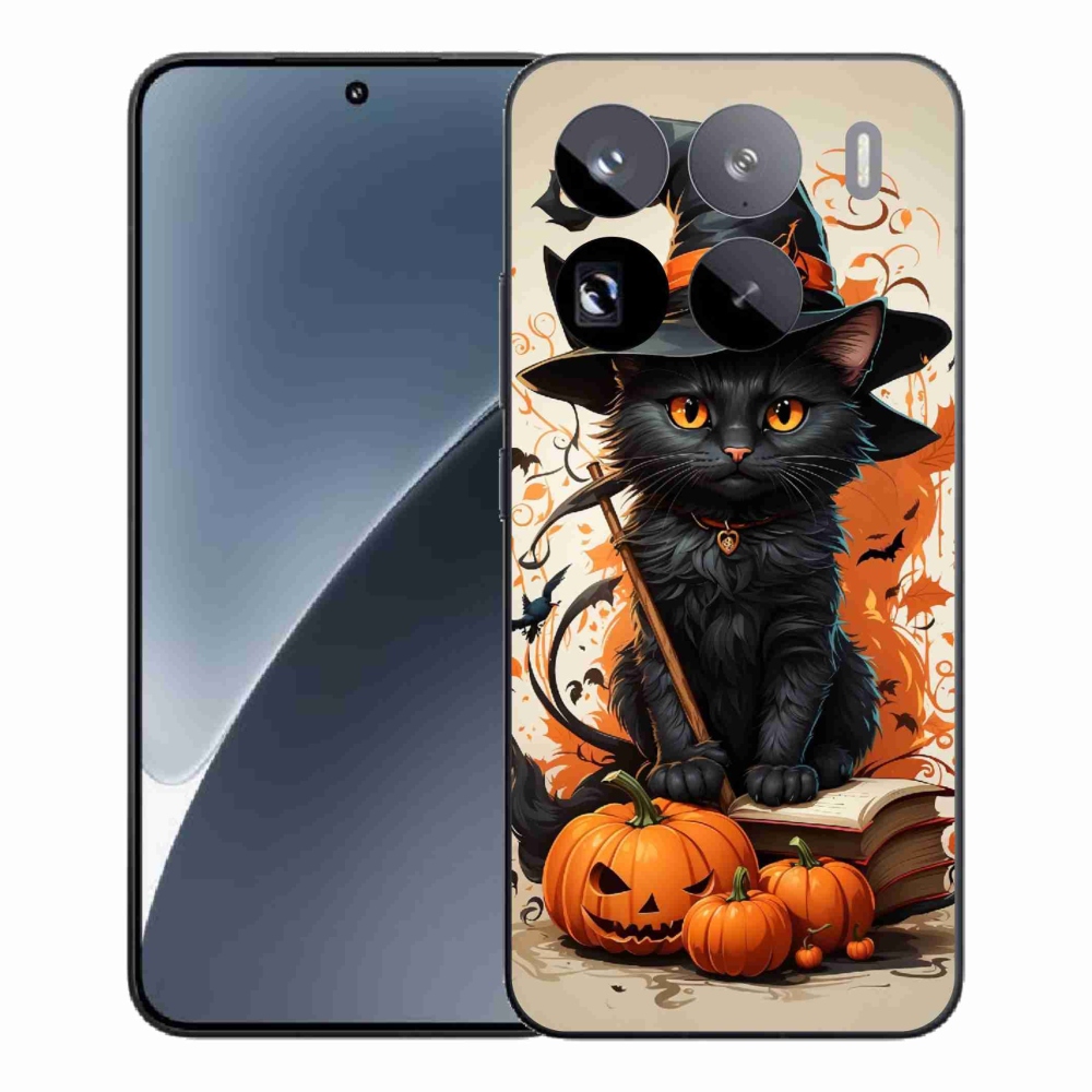 Gelový kryt mmCase na Xiaomi 15 Pro - kocour čaroděj