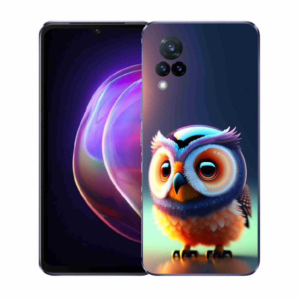 Gelový kryt mmCase na Vivo V21 4G/5G - sovička