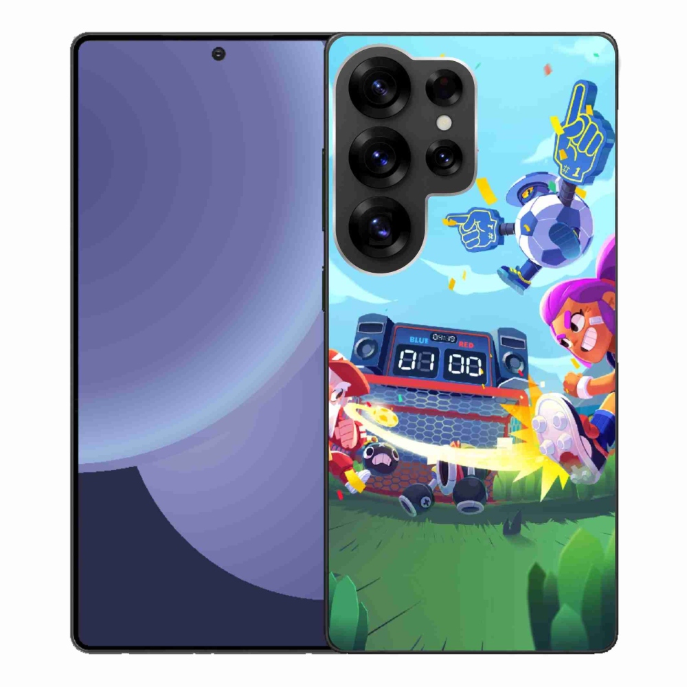 Gelový kryt mmCase na Samsung Galaxy S25 Ultra - brawl stars 1