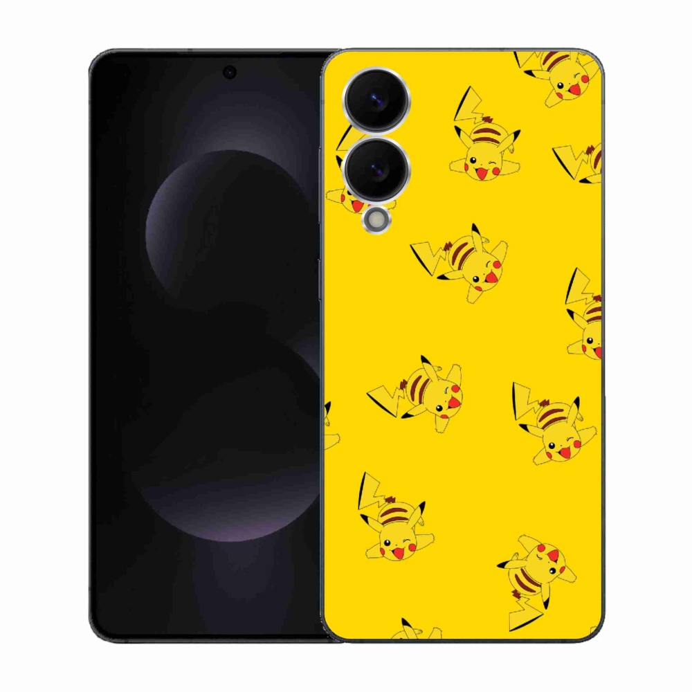 Gelový kryt mmCase na Samsung Galaxy S25 Edge - pikachu