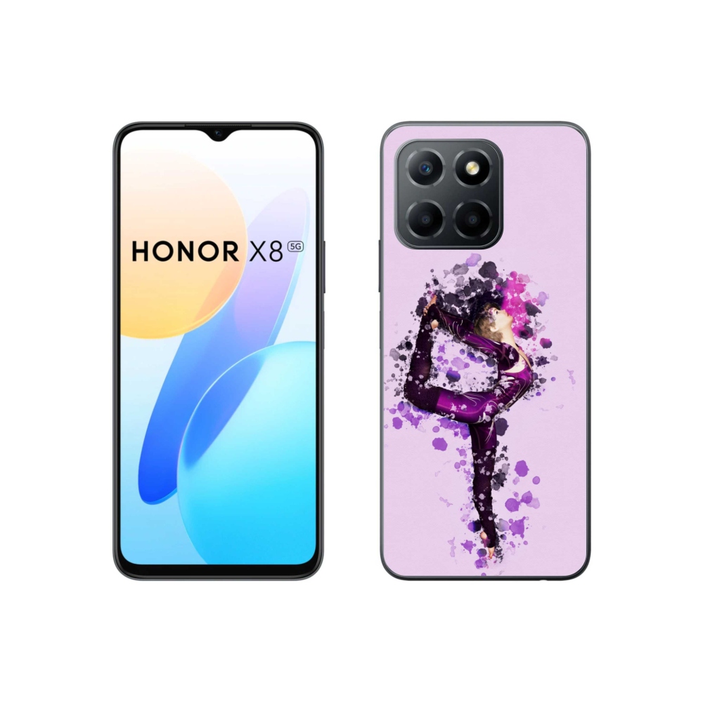 Gelový kryt mmCase na Honor X8 5G/70 Lite 5G - baletka