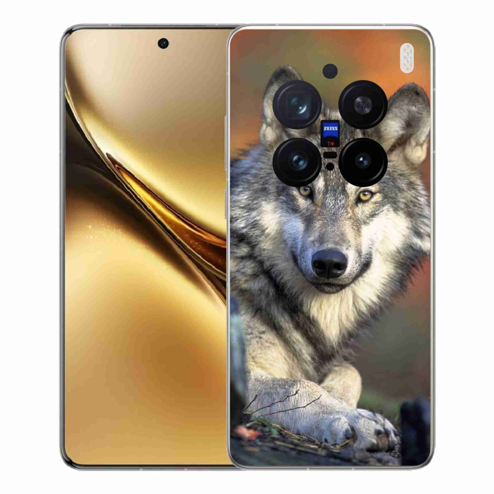 Gelový kryt mmCase na Vivo X200 Pro 5G - vlk