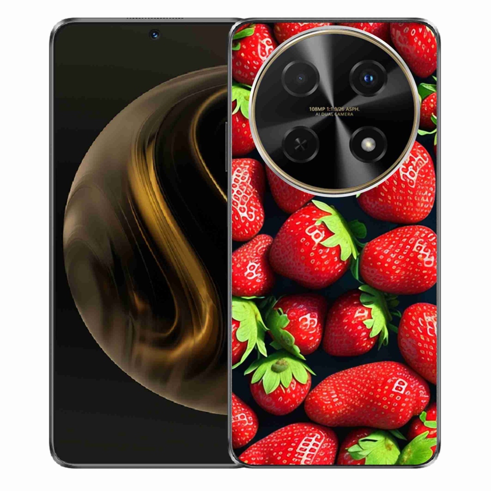 Gelový kryt mmCase na Huawei Nova 12i - jahody