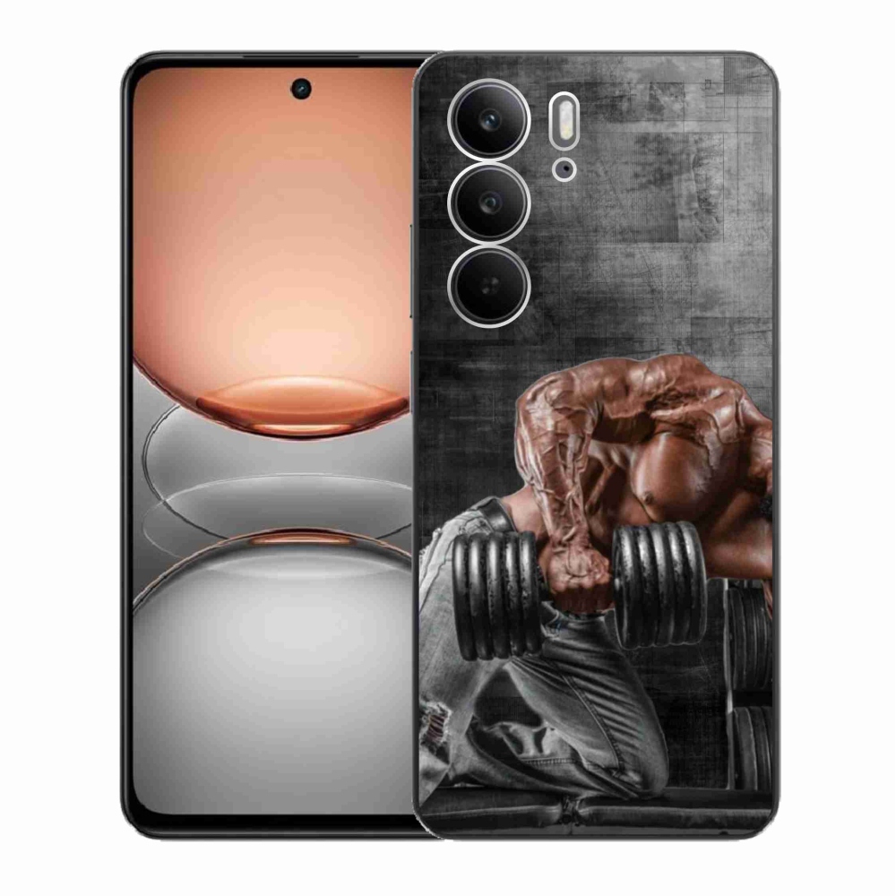 Gelový kryt mmCase na Realme C75 - posilování 1