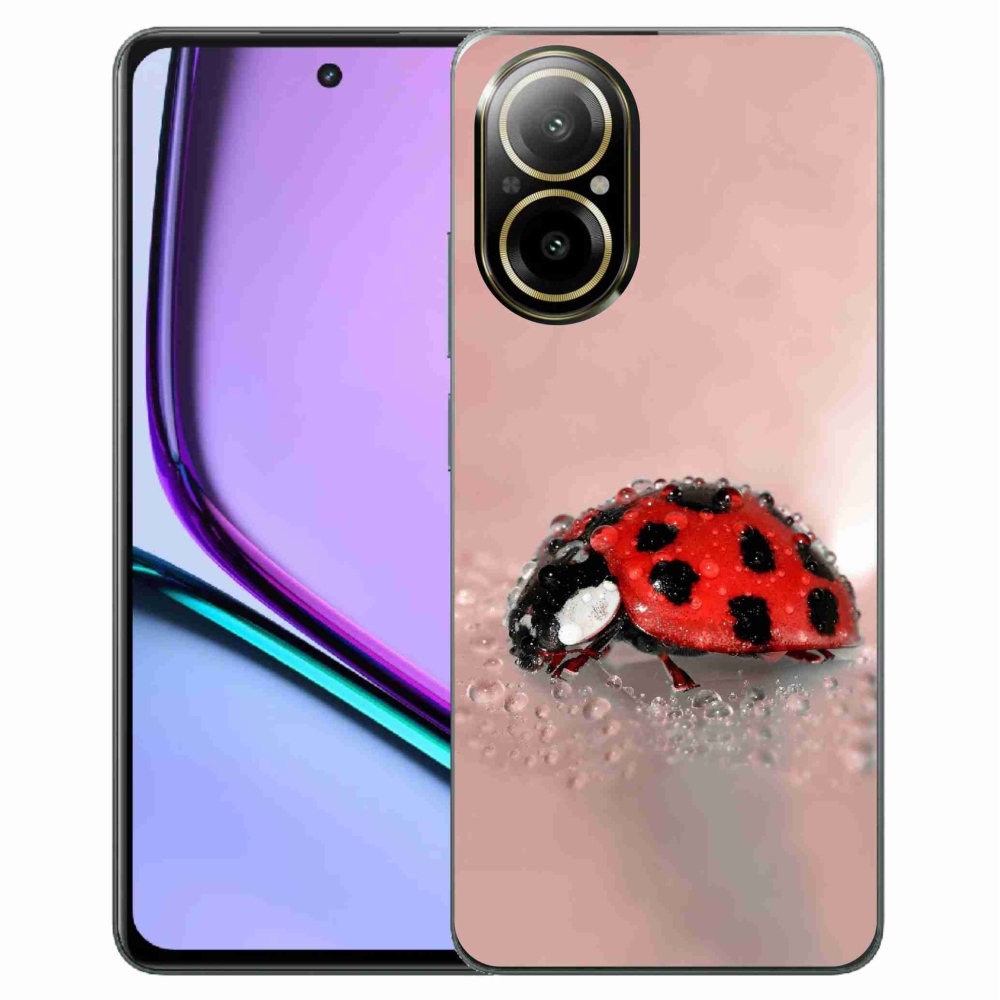 Gelový kryt mmCase na Realme C67 - beruška
