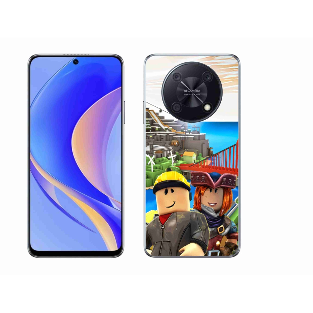 Gelový kryt mmCase na Huawei Nova Y90 - roblox 1