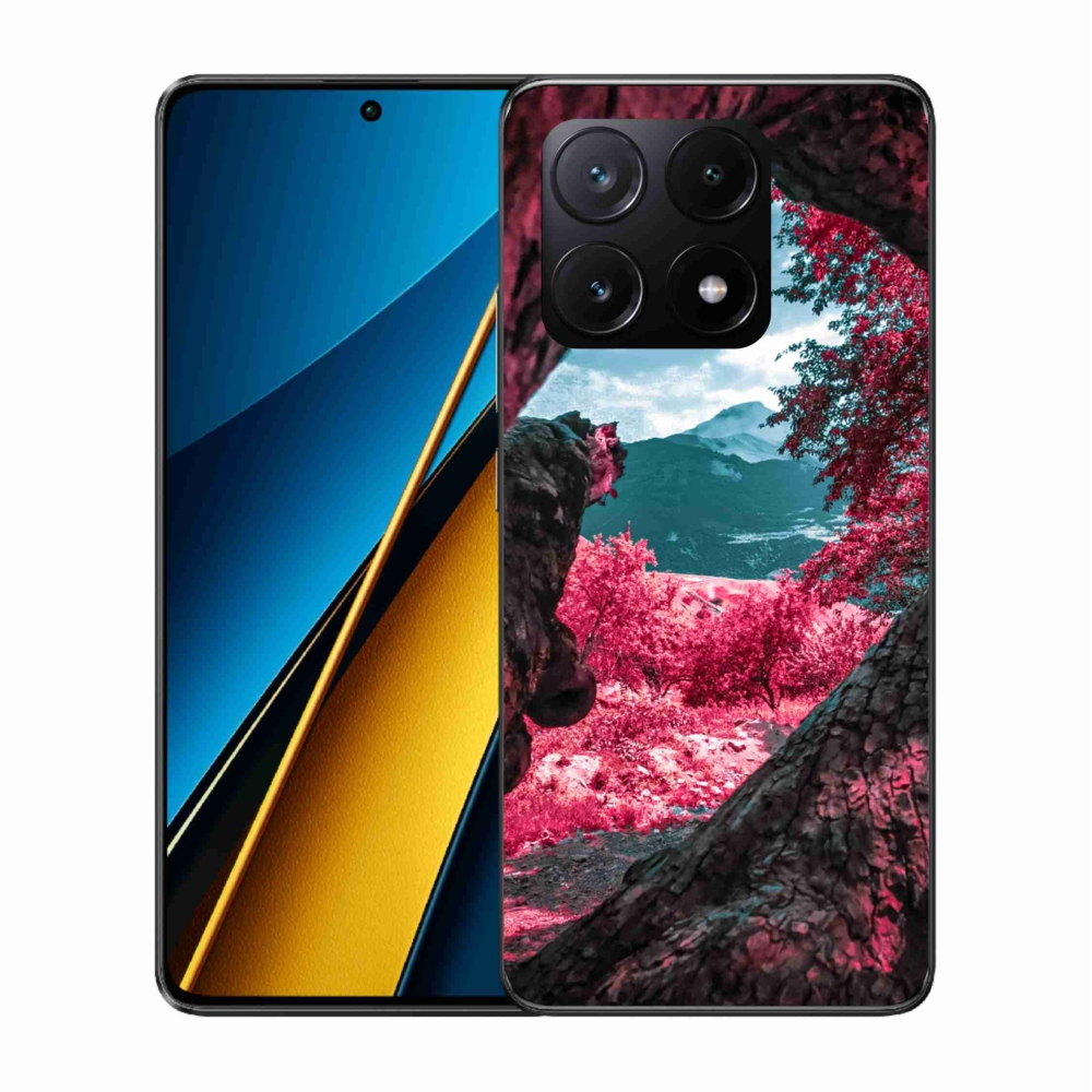Gelový kryt mmCase na Xiaomi Poco X6 Pro 5G - výhled na hory