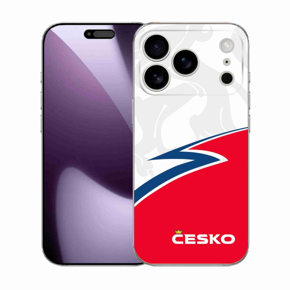 Gelový kryt mmCase na iPhone 17 Pro - Česko 1