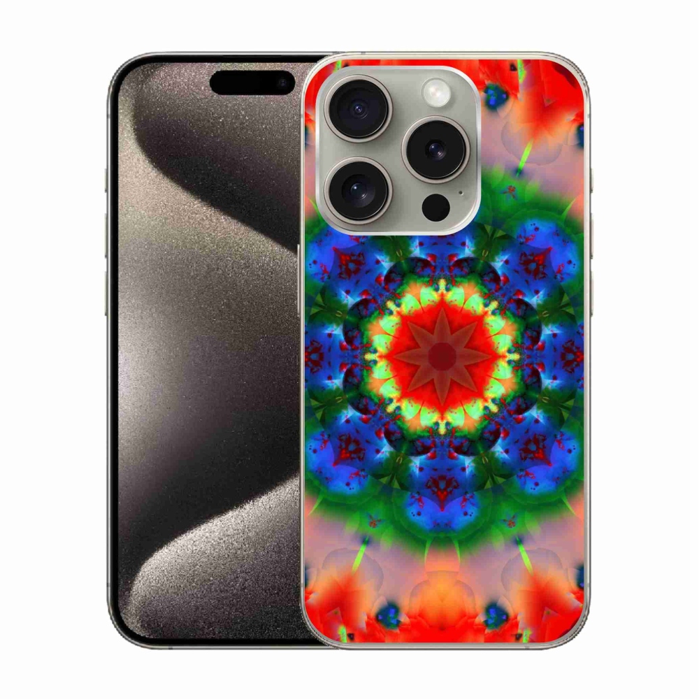 Gelový kryt mmCase na iPhone 15 Pro - abstrakt 5