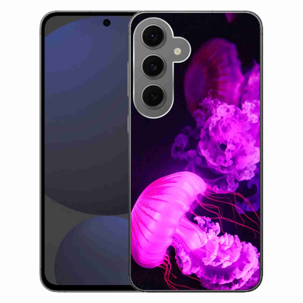 Gelový kryt mmCase na Samsung Galaxy S24 FE - medúza 1