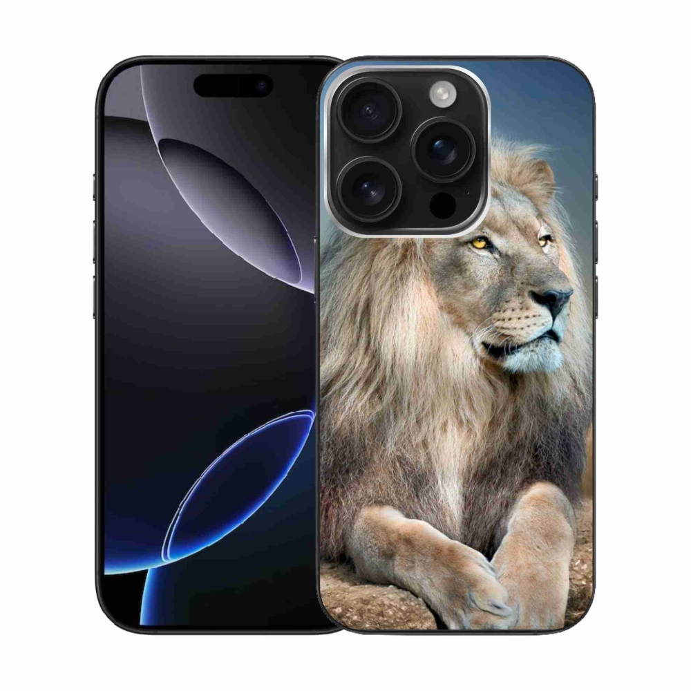 Gelový obal mmCase na iPhone 16 Pro - lev 1