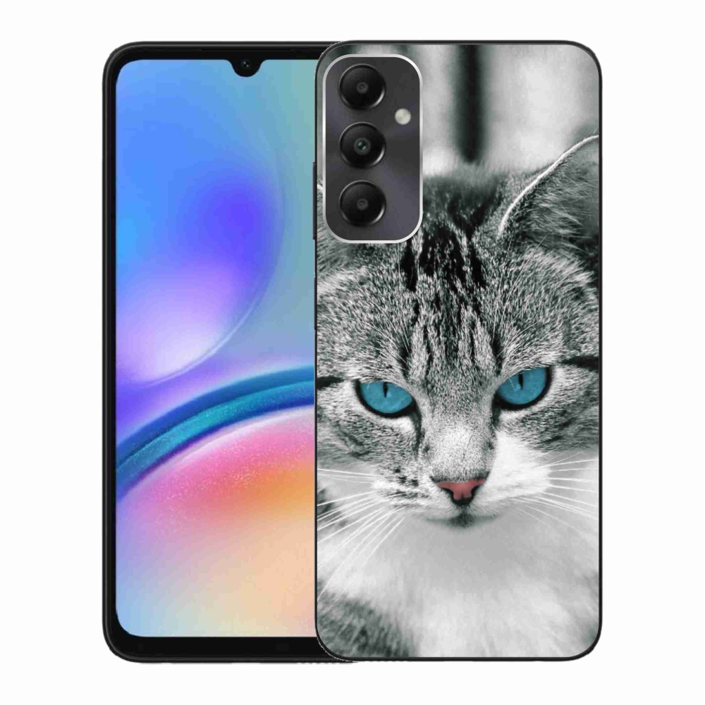 Gelový kryt mmCase na Samsung Galaxy A05s - kočičí pohled 1