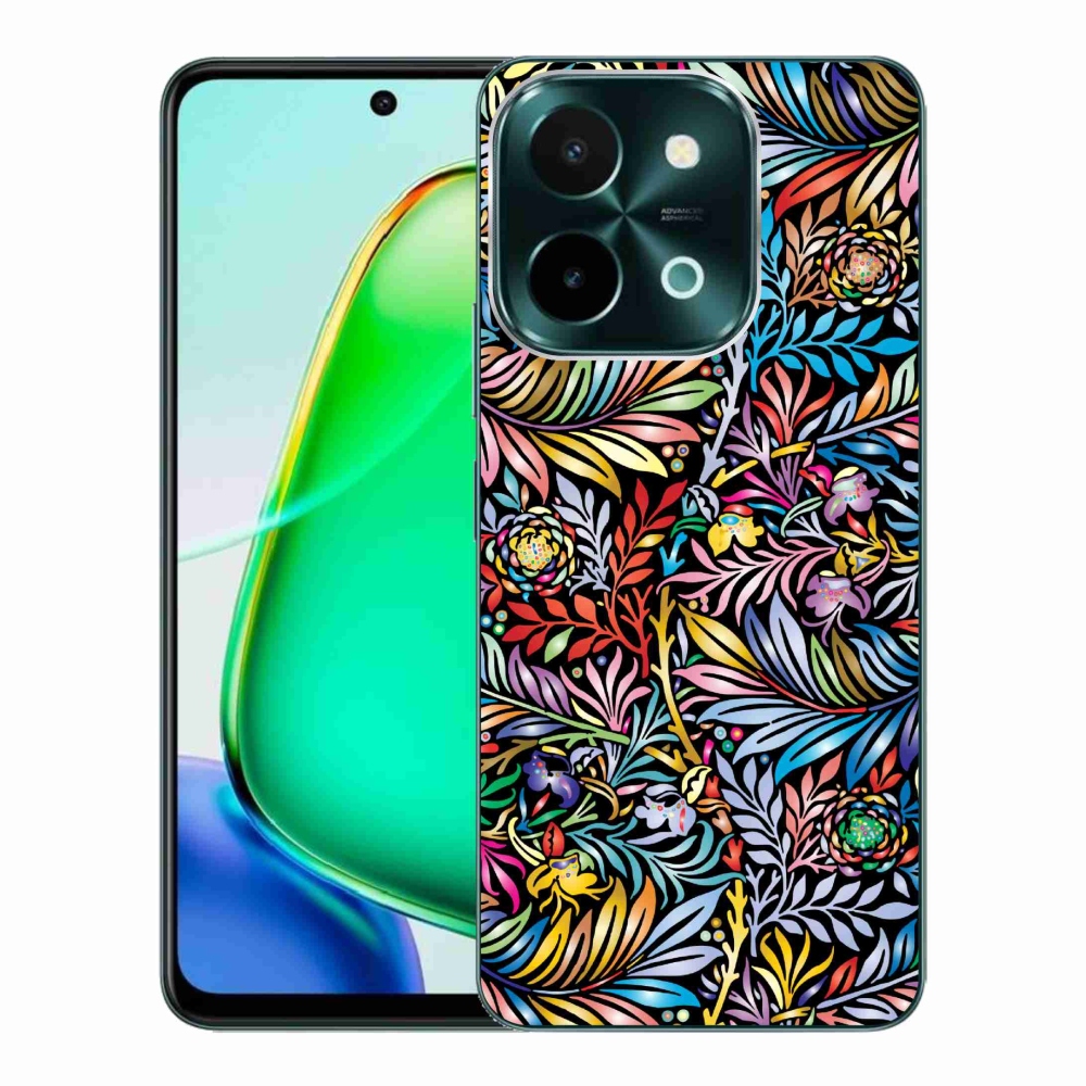 Gelový kryt mmCase na Vivo Y28 - květiny 5