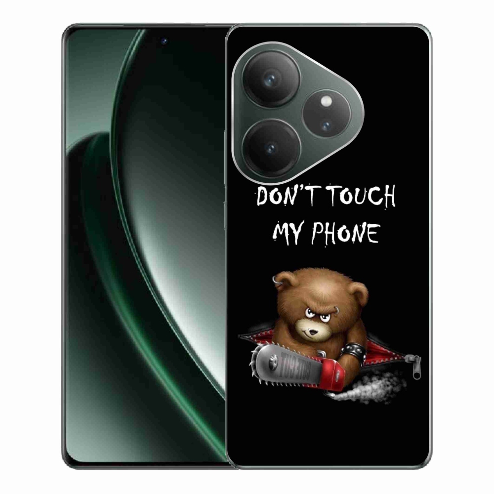 Gelový kryt mmCase na Realme GT 6 5G/GT 6T 5G - nesahej na telefon