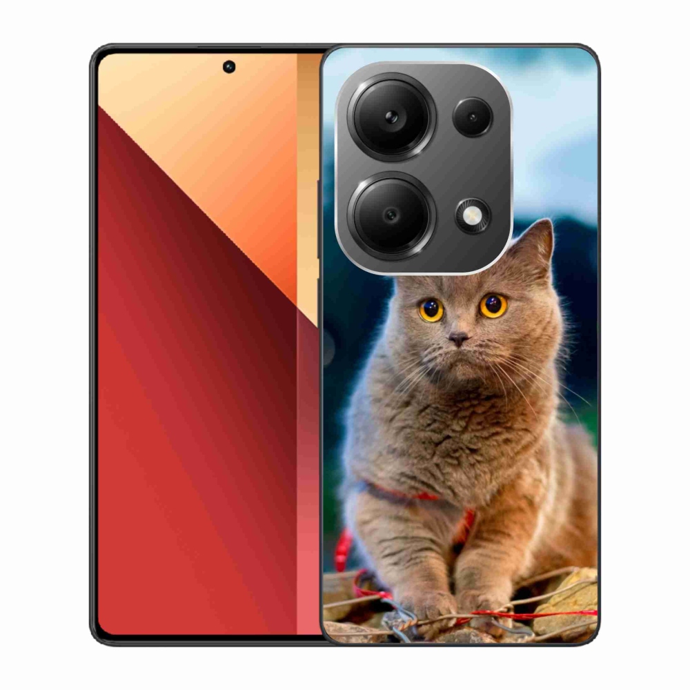 Gelový kryt mmCase na Xiaomi Redmi Note 13 Pro 4G/Poco M6 Pro - britská modrá 2