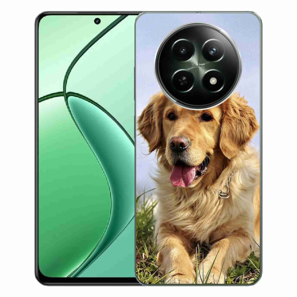 Gelový obal mmCase na Realme 12 5G/12x 5G - zlatý retrívr