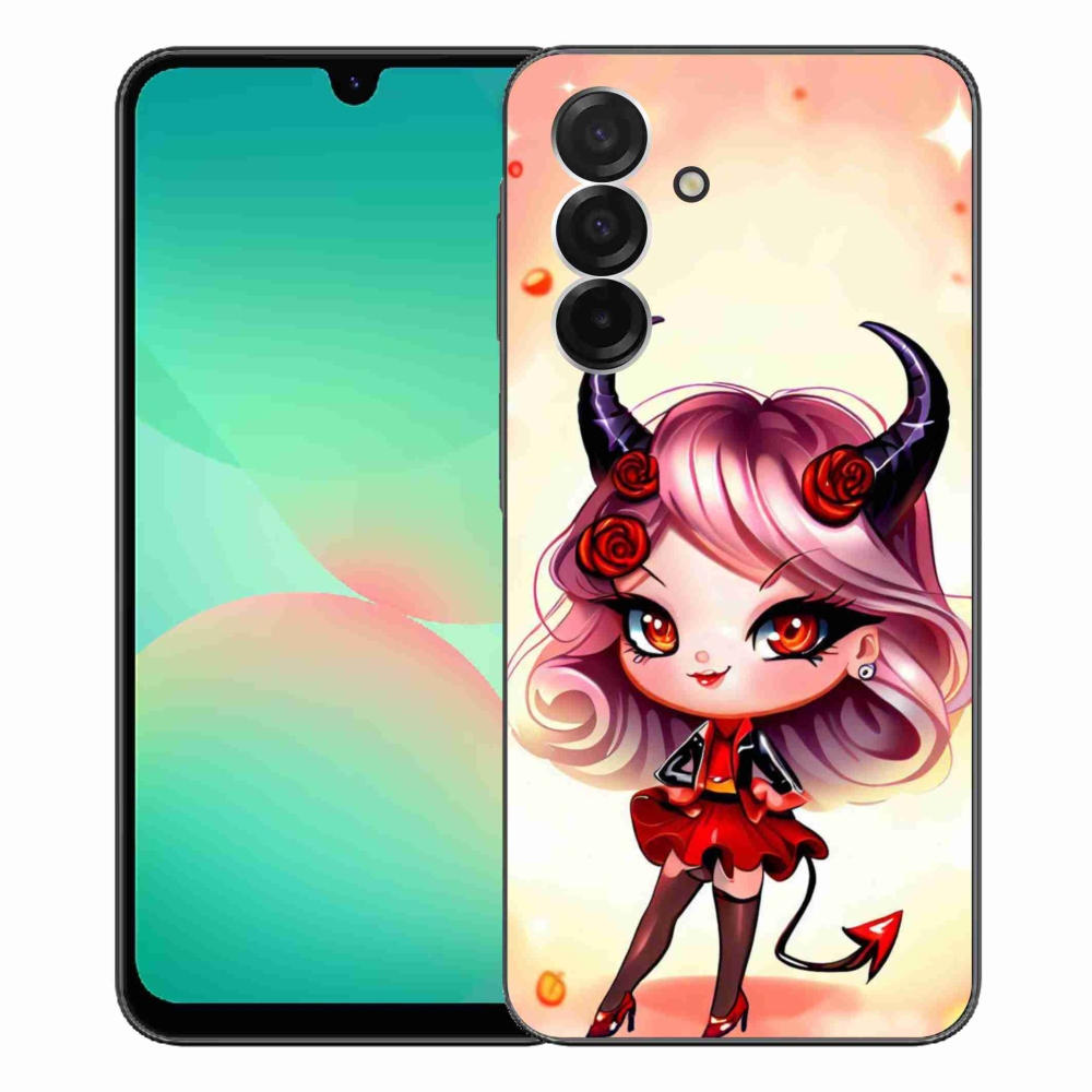 Gelový kryt mmCase na Samsung Galaxy A26 5G - kreslená čertice