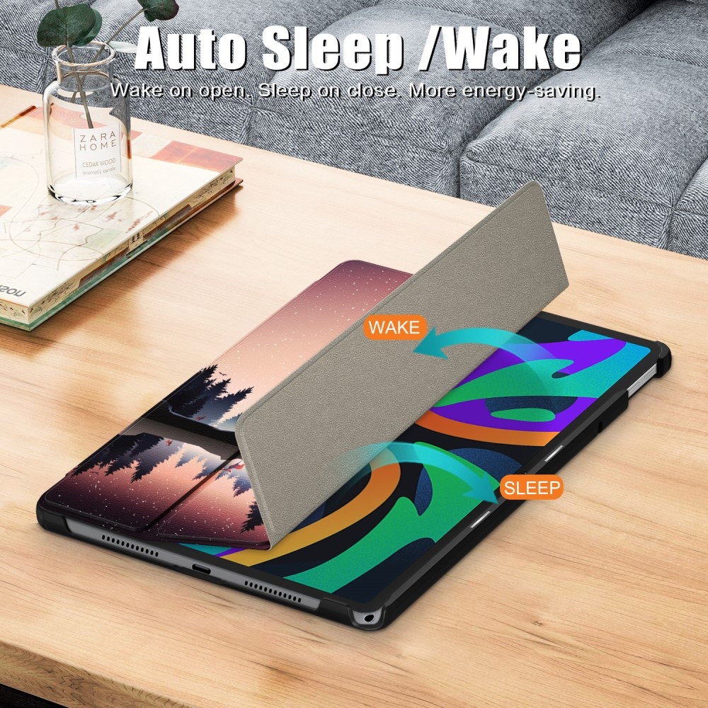 Patte chytré zavírací pouzdro na Lenovo Tab M11/Tab K11 - les