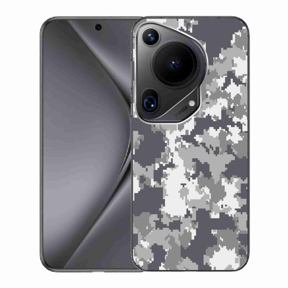 Gelový kryt mmCase na Huawei Pura 70 Ultra - maskáčový vzor 2
