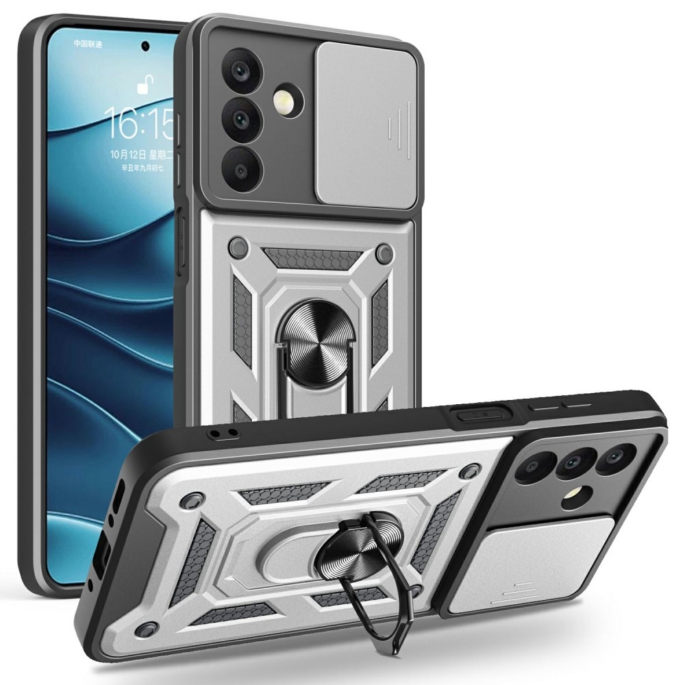 Slide odolný kryt na Samsung Galaxy A26 5G - stříbrný
