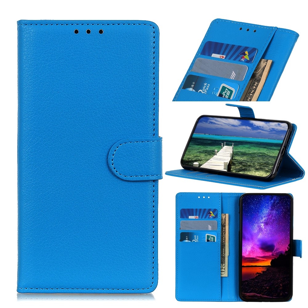 Litchie knížkové pouzdro na Honor 200 Smart 5G - modré