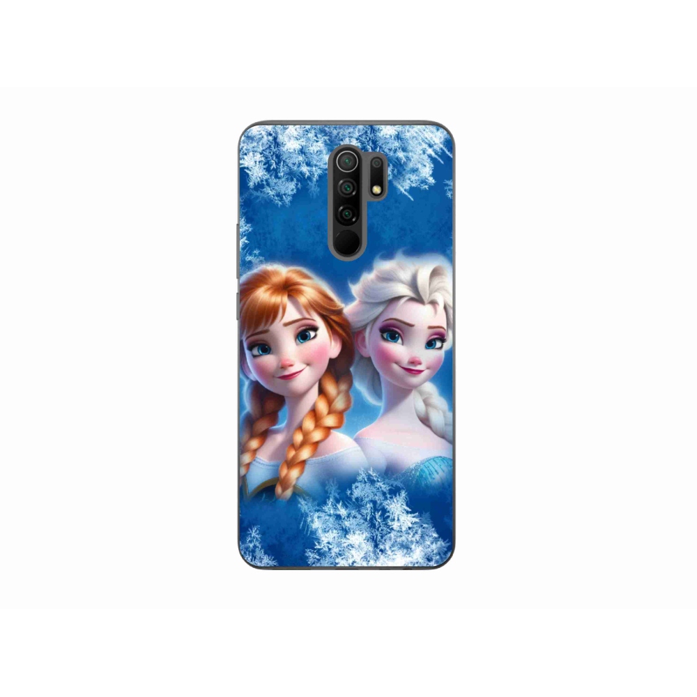 Gelový kryt mmCase na Xiaomi Redmi 9 - ledové království 2
