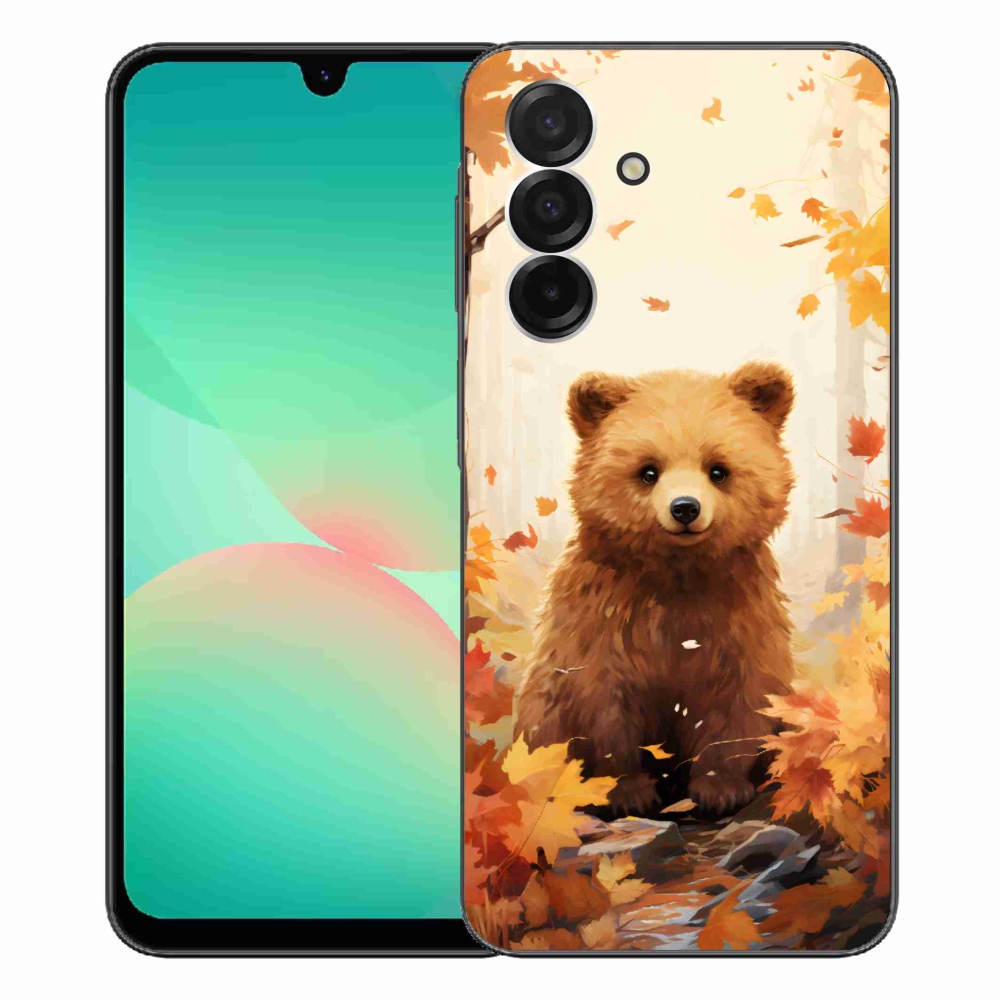 Gelový kryt mmCase na Samsung Galaxy A26 5G - medvěd v lese