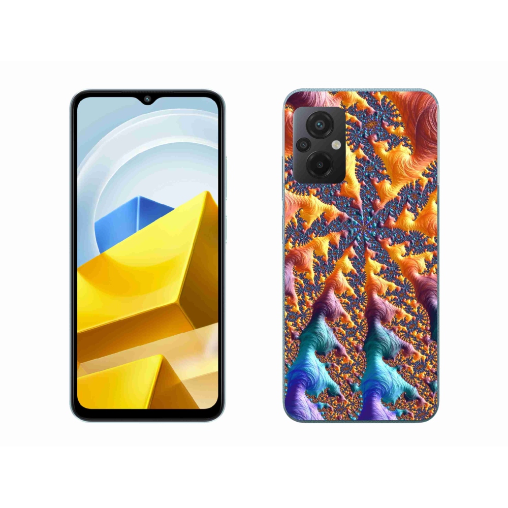 Gelový kryt mmCase na Xiaomi Poco M5 4G - abstraktní motiv 23