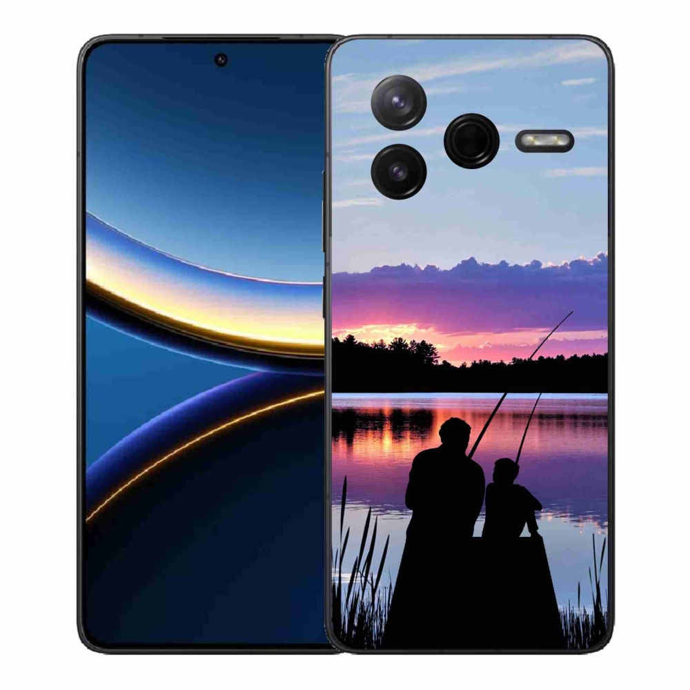 Gelový kryt mmCase na Xiaomi Poco F7 Pro - rybaření 2