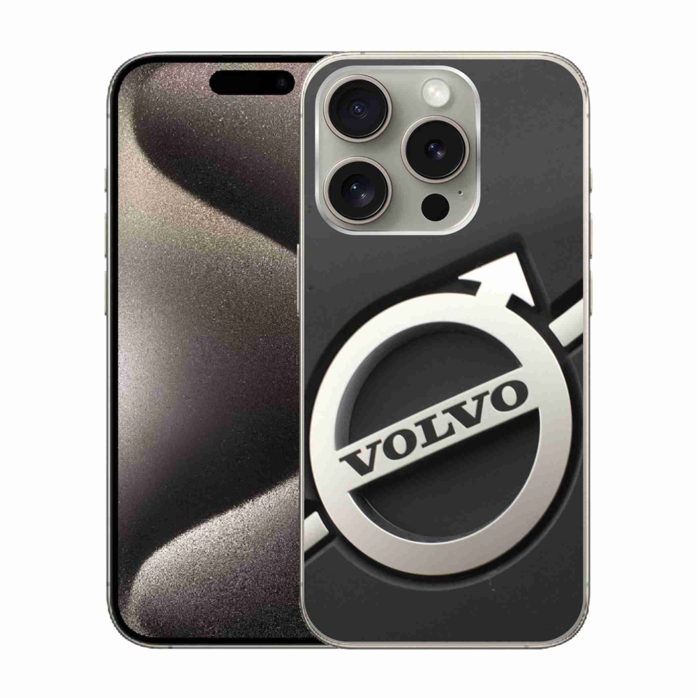 Gelový kryt mmCase na iPhone 15 Pro - znak 1