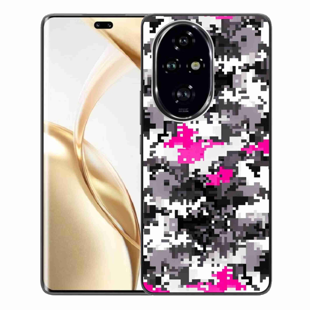 Gelový kryt mmCase na Honor 200 Pro 5G - maskáčový vzor 4