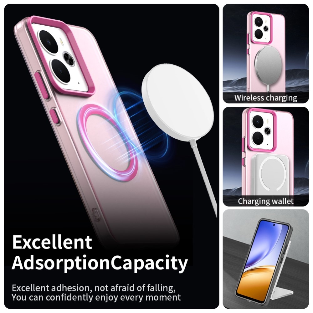 Candy gelový obal s MagSafe na Realme 14 5G - červený