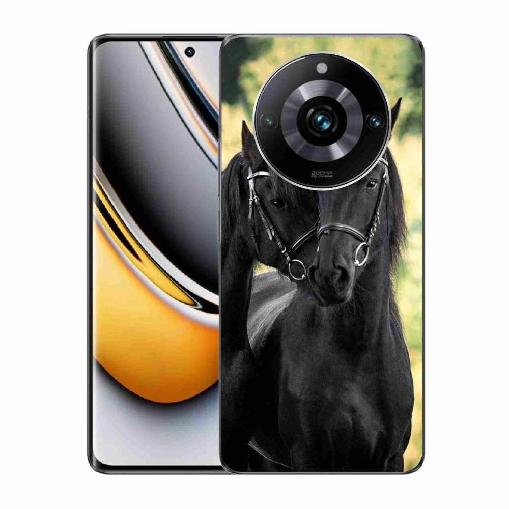 Gelový kryt mmCase na Realme 11 Pro/11 Pro+ - dva černí koně